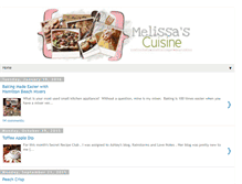 Tablet Screenshot of melissas-cuisine.com
